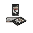 Ver imagem 2 de Jogo Dominó de Osso na Lata Super Luxo Colorido:Preto