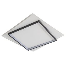 Luminária de Led de Sobrepor Dois Quadrados 33w Bivolt 3 em 1 - 1