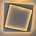 Ver imagem 7 de Luminária de Led de Sobrepor Dois Quadrados 33w Bivolt 3 em 1