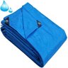 Lona Carreteiro 7x5m Polietileno Azul - Construmarcas - 1