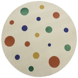 Tapete Redondo Algodão Vibe 130 X 130 Cm - 2