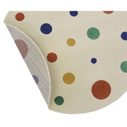 Tapete Redondo Algodão Vibe 130 X 130 Cm - 3