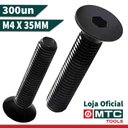 Ver imagem 3 de PARAFUSO ALLEN C. CHATA M4 X 35MM ENEGRECIDO - 300Pçs