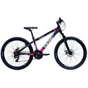 Ver imagem 1 de Bicicleta Viking Aro 26 Câmbios Importados 21v Aero Preto Rosa