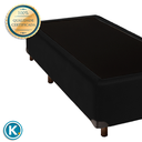 Ver imagem 3 de Cama Box Solteirão Preto Nature 96x203