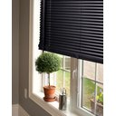Ver imagem 4 de Persiana Horizontal PVC Preta 120 (L) x 160 (A) Cortina Completa C/ Kit de instalação 1,20 x 1,60