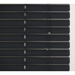 Persiana Horizontal PVC Preta 120 (L) x 160 (A) Cortina Completa C/ Kit de instalação 1,20 x 1,60 - 5