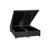 Cama Box Baú King Universal Courano Gray (186x198x35) - Costa Rica - 1
