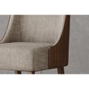 Ver imagem 7 de Kit 4 Cadeiras Sala Jantar Ivy 4 Un Nature/courano/caramelo/creme - Henn