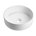 Ver imagem 3 de Cuba de Apoio para Banheiro Redonda 35cm em Cerâmica Icasa