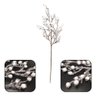Galho Decorativo Frutas Neve Natal Grande - 71cm - 4