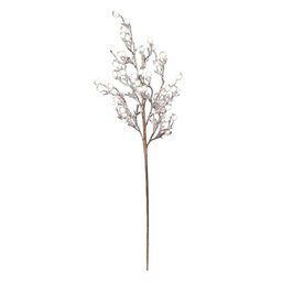Galho Decorativo Frutas Neve Natal Grande - 71cm - 2