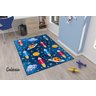Tapete Infantil 1.00m X 1.40 Antiderrapante Kids Juvenil: Galáxia - 4