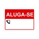 Ver imagem 1 de Placa Imobiliária Aluga-se em Pvc