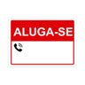 Placa Imobiliária Aluga-se em Pvc - 1
