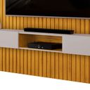 Ver imagem 5 de Painel Ripado Suspenso para TV até 75 Polegadas MDF 250cmx240cm Nicho Trento