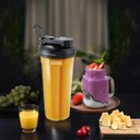 Ver imagem 7 de Liquidificador Profissional Amzchef 1800w com 4 Funções e Jarra de 63oz (preto)
