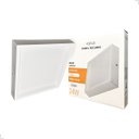 Ver imagem 1 de Painel Recuado de Sobrepor 24w 28x28cm Quadrado Branco Led 3000k Luz Quente