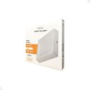 Ver imagem 2 de Painel Recuado de Sobrepor 24w 28x28cm Quadrado Branco Led 3000k Luz Quente