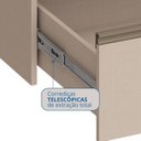 Ver imagem 3 de Cama Casal com Gavetão Auxiliar Versátil