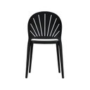 Ver imagem 7 de Conjunto com 4 Cadeiras Lane 83cm x 50,5cm x 46cm Preto