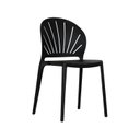 Ver imagem 4 de Conjunto com 4 Cadeiras Lane 83cm x 50,5cm x 46cm Preto