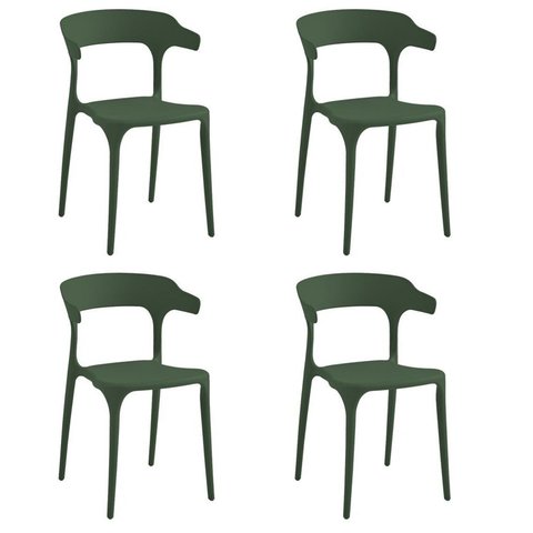 Conjunto com 4 Cadeiras Valéria 74,5cm X 49cm X 48,5cm
