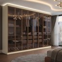 Ver mais imagens de Guarda-Roupa Casal 8 Portas com 8 Portas Reflecta com LED Paris Yescasa
