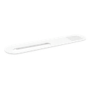 Ver imagem 1 de Prateleira e Toalheiro para Banheiro Branco Agata Grego Metal 60cm