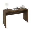 Ver imagem 7 de Kit Escritório com Mesa Balcão 2 Portas e Estante 5 Nichos Cor:nogal