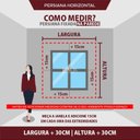 Ver imagem 2 de Persiana Horizontal Preto 25mm - ( Largura 105 X Altura 136cm )