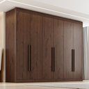 Ver imagem 1 de Guarda Roupa Casal Colossal 100% MDF 6 Portas de Bater 6 Gavetas