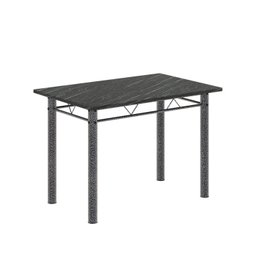 Conjunto de Mesa Tubular 100cm X 60cm com Tampo e 4 Cadeiras Dany - 4