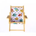 Ver imagem 2 de Infantil Cadeira Espreguiçadeira Dobrável-desenhos