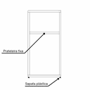 Ver imagem 6 de Mesa de Cabeceira Pequena 2 Nichos em Mdf Plancasa:off White