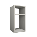 Ver imagem 1 de Mesa de Cabeceira Pequena 2 Nichos em Mdf Plancasa:off White