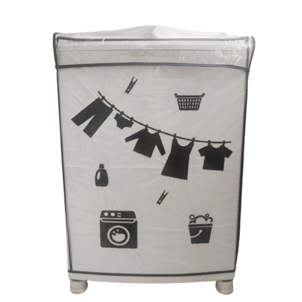 CAPA MAQUINA LAVAR ROUPA C/TAMPA FIXA BRASTEMP 15KG - 1