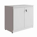 Ver imagem 6 de Armário Baixo para Escritório e Home Office Travamento com Chave 2 Portas 1 Prateleira MDP 80cm