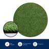 Grama Sintética 10mm Redonda Proteção Uv 80cm X 80cm Kapazi - 2