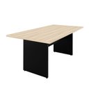 Ver imagem 4 de Mesa de Jantar 6 Lugares Cozinha 200x100cm Mdp Netmobil - Dubai/preto