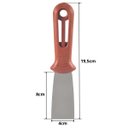 Ver imagem 2 de Espátula 4cm Aço Carbono Cabo Plástico Pvc Profissional | Atlas