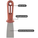 Ver imagem 3 de Espátula 4cm Aço Carbono Cabo Plástico Pvc Profissional | Atlas