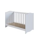 Ver imagem 5 de Conjunto Quarto de Bebê 1 Berço 1 Cômoda 4 Gavetas Trocador 1 Prateleira