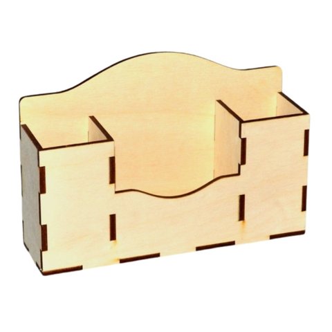 Porta Guardanapo e Sachê em MDF - Kit 10 Unidades