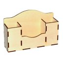 Ver imagem 1 de Porta Guardanapo e Sachê em MDF - Kit 10 Unidades