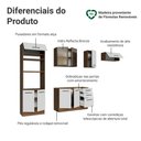 Ver imagem 4 de Armário de Cozinha Completa 270 cm Rustic/Branco Agata Madesa 13