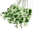 Ver imagem 2 de Kit 15 Galhos Flores de Bougainville Realista Branco