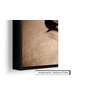 Quadro Decorativo Canvas Moldura Grande Filete Jesus Cristo Versículos Gg - 4