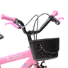 Bicicleta Aro 16 Infantil Menina com Rodinhas de Treinamento Zippy Rosa - 2