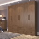 Ver imagem 1 de Guarda Roupa Casal 6 Portas 6 Gavetas Aspen